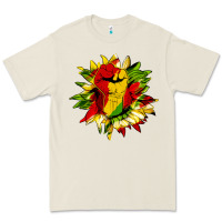 Bone juneteenth sunflower Premium Tee - HRA Design Shop