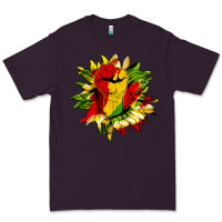 Plum juneteenth sunflower Premium Tee - HRA Design Shop