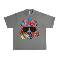 Tornado autism awareness bear Urban Heavy Tee - MaliasSmallBusiness