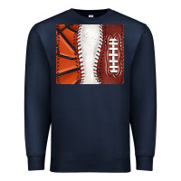 Navy baseball and basketball and football tumbler tbs Premium Sweatshirt - TumblerDesignByShophia