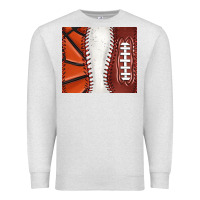 Oatmeal Heather baseball and basketball and football tumbler tbs Premium Sweatshirt - TumblerDesignByShophia