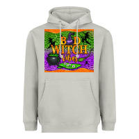 Moon Dust Bad witch vibes Heavyweight Hoodie - NancyCooperArtShop