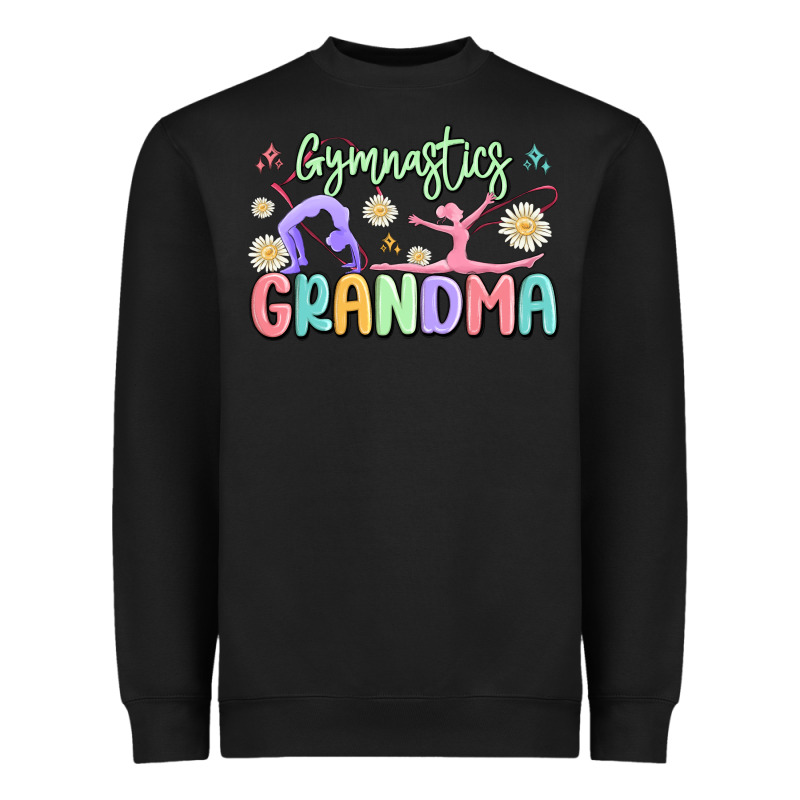 Gymnastics Grandma Heavyweight Sweatshirt by MaliasSmallBusiness | Teevron