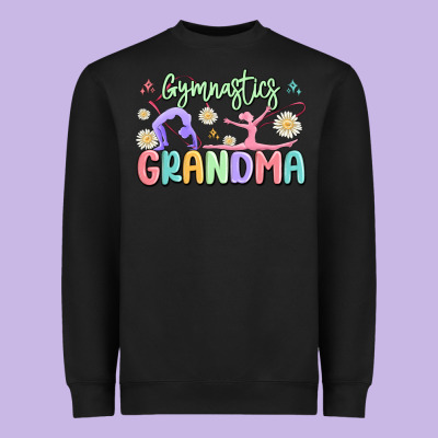 Gymnastics Grandma Heavyweight Sweatshirt Designed By Maliassmallbusiness