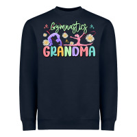 Navy gymnastics grandma Heavyweight Sweatshirt - MaliasSmallBusiness