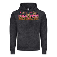 Vintage Black yorkie dogs Vintage Hoodie - Jasminsmagicworld