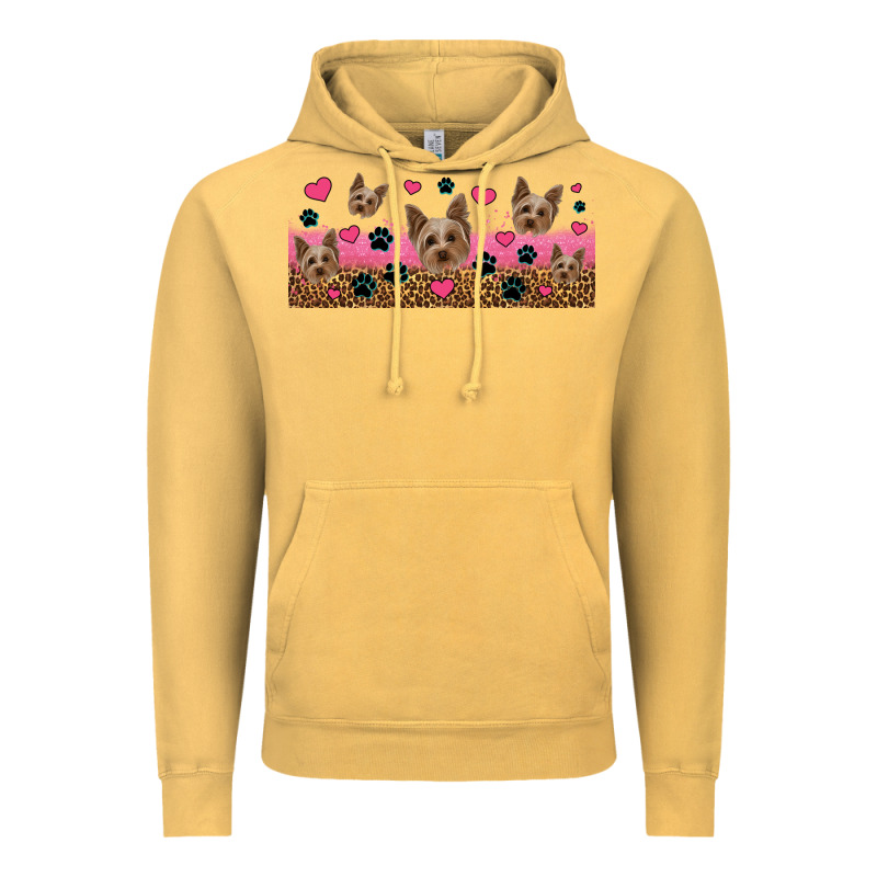 Yorkie Dogs Vintage Hoodie by Jasminsmagicworld | Teevron
