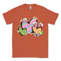 Copper easter hearts Classic Tee - MaliasSmallBusiness