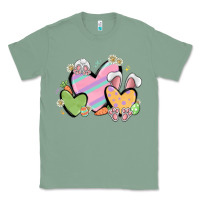 Sage easter hearts Classic Tee - MaliasSmallBusiness