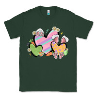 Sports Green easter hearts Classic Tee - MaliasSmallBusiness