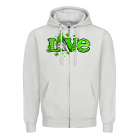 Love St Patricks Gnome Zipper Hoodie | Teevron