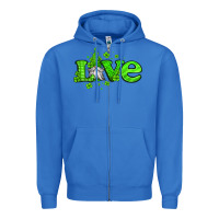 True Royal love st patricks gnome Zipper Hoodie - Jasminsmagicworld