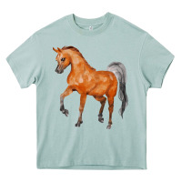 Arona horse Heavy Core Tee - FaDigitalArtStudio