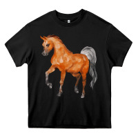 Black horse Heavy Core Tee - FaDigitalArtStudio