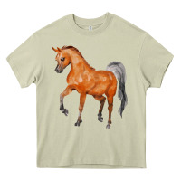 Mossy horse Heavy Core Tee - FaDigitalArtStudio