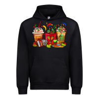Black Mexico Coffee Cups Urban Hoodie - FaDigitalArtStudio
