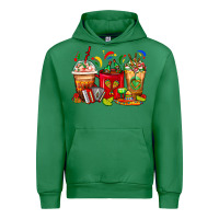Emerald Mexico Coffee Cups Urban Hoodie - FaDigitalArtStudio