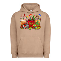 Pigment Burro Mexico Coffee Cups Urban Hoodie - FaDigitalArtStudio