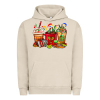 Pigment French Oak Mexico Coffee Cups Urban Hoodie - FaDigitalArtStudio