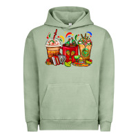 Pigment Oil Green Mexico Coffee Cups Urban Hoodie - FaDigitalArtStudio