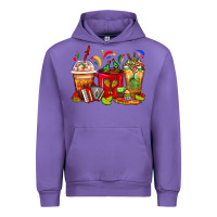 Tulip Mexico Coffee Cups Urban Hoodie - FaDigitalArtStudio