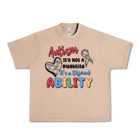 Burro autism it's not a disability it's a different abil Urban Heavy Tee - MaliasSmallBusiness