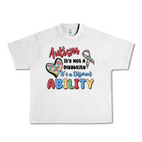 Lunar Rock autism it's not a disability it's a different abil Urban Heavy Tee - MaliasSmallBusiness
