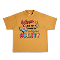 Peanut Butter autism it's not a disability it's a different abil Urban Heavy Tee - MaliasSmallBusiness