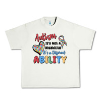 Pistachio autism it's not a disability it's a different abil Urban Heavy Tee - MaliasSmallBusiness