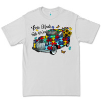 Dove Grey love needs no words Premium Tee - CowhideDigitalArt