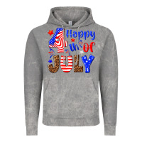 Cloud Rock happy 4th of july Vintage Hoodie - NancyCooperArtShop