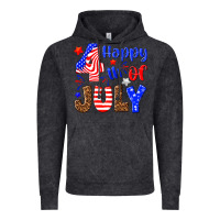 Vintage Black happy 4th of july Vintage Hoodie - NancyCooperArtShop