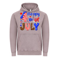 Vintage Zinc happy 4th of july Vintage Hoodie - NancyCooperArtShop
