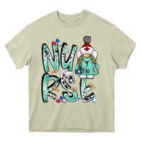 Mossy nurse Heavy Core Tee - RacoonDesign