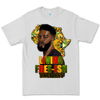 Dove Grey juneteenth living freeish since 1865 Premium Tee - HRA Design Shop