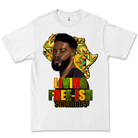 White juneteenth living freeish since 1865 Premium Tee - HRA Design Shop