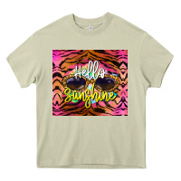 Mossy hello sunshine Heavy Core Tee - BarkalooDesign