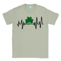 Matcha shamrock heartbeat Classic Tee - MaliasSmallBusiness