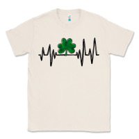 Natural shamrock heartbeat Classic Tee - MaliasSmallBusiness
