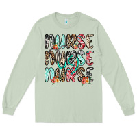 Matcha nurse nurse nurse Long Sleeve Tee - NancyCooperArtShop