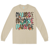 Mushroom nurse nurse nurse Long Sleeve Tee - NancyCooperArtShop
