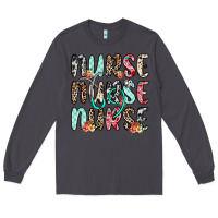 Smoke nurse nurse nurse Long Sleeve Tee - NancyCooperArtShop