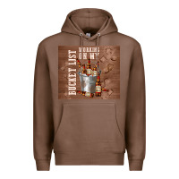 Chestnut working on my bucket list Premium Hoodie - TumblerDesignByShophia