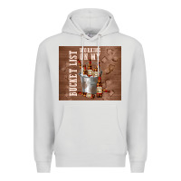 Dove Grey working on my bucket list Premium Hoodie - TumblerDesignByShophia