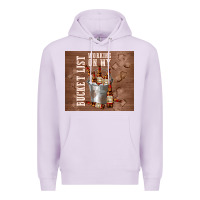 Lilac working on my bucket list Premium Hoodie - TumblerDesignByShophia