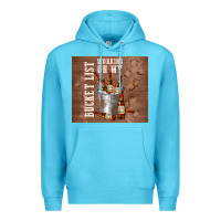 Ocean Blue working on my bucket list Premium Hoodie - TumblerDesignByShophia