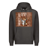 Smoke working on my bucket list Premium Hoodie - TumblerDesignByShophia