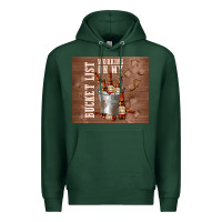 Sports Green working on my bucket list Premium Hoodie - TumblerDesignByShophia