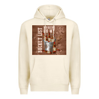 Tofu working on my bucket list Premium Hoodie - TumblerDesignByShophia