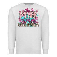 The Pink Is For My Grandma Cancer Awareness Premium Sweatshirt | Teevron